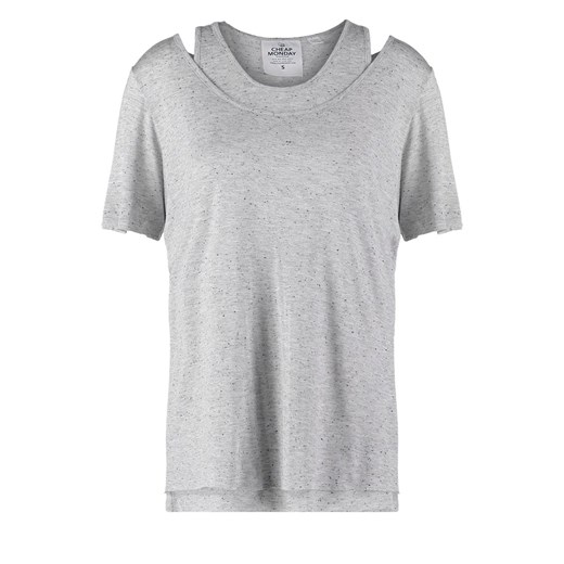 Cheap Monday 2IN1 Tshirt basic pre grey zalando szary abstrakcyjne wzory