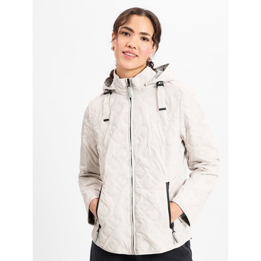 Gil Bret Damska kurtka pikowana Kobiety Sztuczne włókno piaskowy jednolity ze sklepu vangraaf w kategorii Kurtki damskie - zdjęcie 178316391