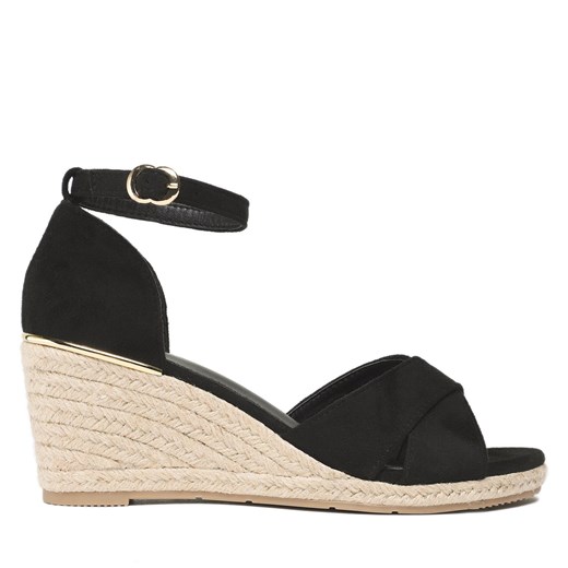 Espadryle JENNY WSS20802-01 Czarny 36 eobuwie.pl