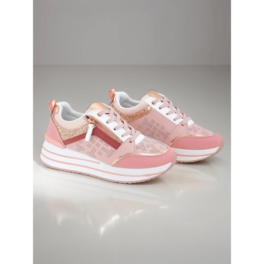 Royalfashion.pl buty sportowe damskie sneakersy sznurowane 