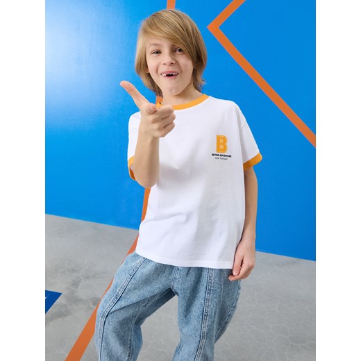 Sinsay - Jeansy jogger - niebieski Sinsay 110 Sinsay