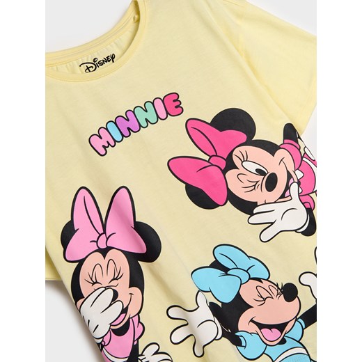 Sinsay - Koszulka Myszka Miki k - żółty Sinsay 134 Sinsay
