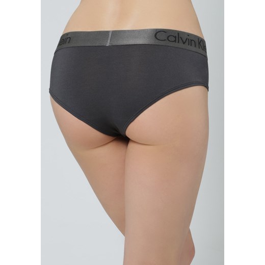 Calvin Klein Underwear DUAL TONE  Panty black/shadow gray zalando rozowy bez wzorów/nadruków