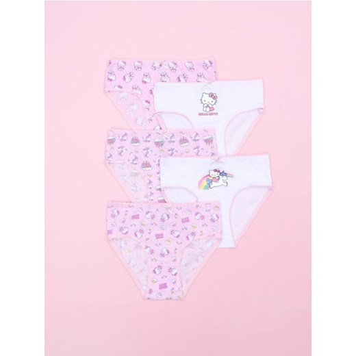 Sinsay - Majtki 5 pack Hello Kitty - wielobarwny ze sklepu Sinsay w kategorii Majtki dziecięce - zdjęcie 178326493
