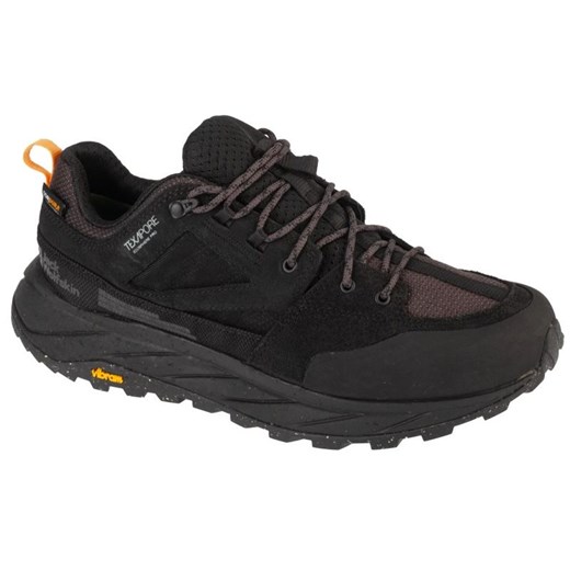 Buty Jack Wolfskin Terraquest Texapore Low 4056401-6000 czarne ze sklepu ButyModne.pl w kategorii Buty trekkingowe męskie - zdjęcie 178328951