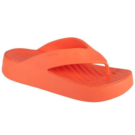 Japonki Crocs Gataway Platform Flip W 209410-84F pomarańczowe Crocs 37 ButyModne.pl