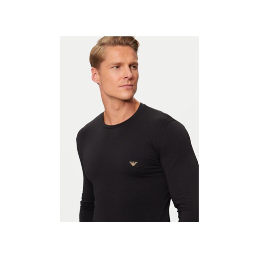 Emporio Armani Underwear Longsleeve 111023 4F512 00020 Czarny Slim Fit L MODIVO