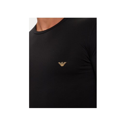 Emporio Armani Underwear Longsleeve 111023 4F512 00020 Czarny Slim Fit L MODIVO