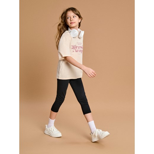 Sinsay - Legginsy - czarny Sinsay 164 Sinsay