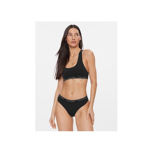 Calvin Klein Underwear Biustonosz top Racerback Bralette 000QF7317E Czarny Calvin Klein Underwear S MODIVO