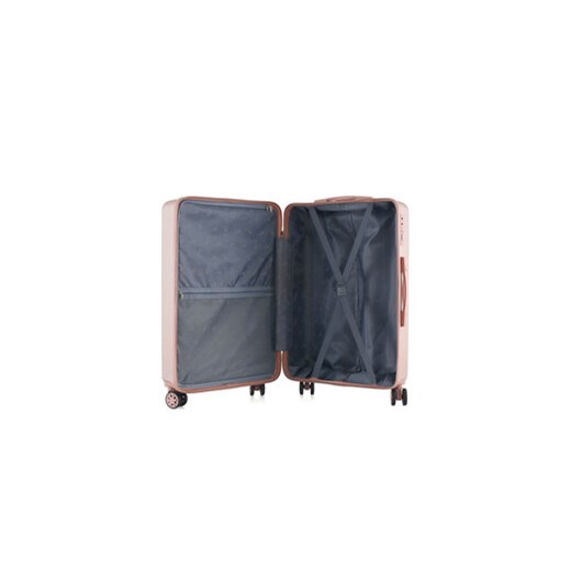 Walizka różowa Semi Line 