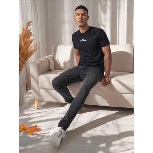 Sinsay - Jeansy SUPER SKINNY - czarny ze sklepu Sinsay w kategorii Jeansy męskie - zdjęcie 178338804