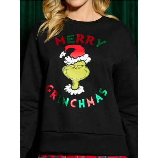 Sinsay - Bluza Grinch - czarny ze sklepu Sinsay w kategorii Bluzy damskie - zdjęcie 178338834