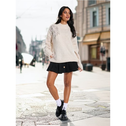 Sinsay - Sweter - kremowy ze sklepu Sinsay w kategorii Swetry damskie - zdjęcie 178338861