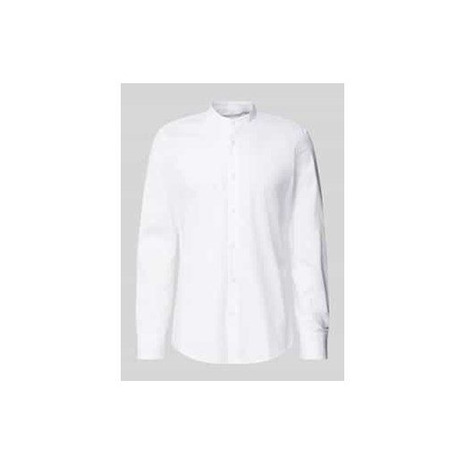 Koszula biznesowa o kroju slim fit ze stójką model ‘Hank’ ze sklepu Peek&Cloppenburg  w kategorii Koszule męskie - zdjęcie 178338980