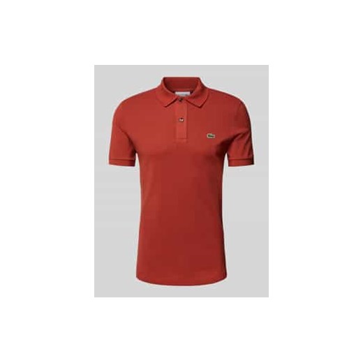 Koszulka polo o kroju slim fit z naszywką z logo model ‘PIQUE’ ze sklepu Peek&Cloppenburg  w kategorii T-shirty męskie - zdjęcie 178338983