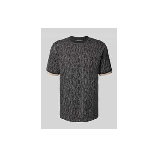 T-shirt z nadrukiem z logo model ‘TRAIN’ ze sklepu Peek&Cloppenburg  w kategorii T-shirty męskie - zdjęcie 178338994