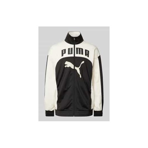 Kurtka treningowa z nadrukiem z logo model ‘FUTURE.PUMA.ARCHIVE’ ze sklepu Peek&Cloppenburg  w kategorii Kurtki męskie - zdjęcie 178339063