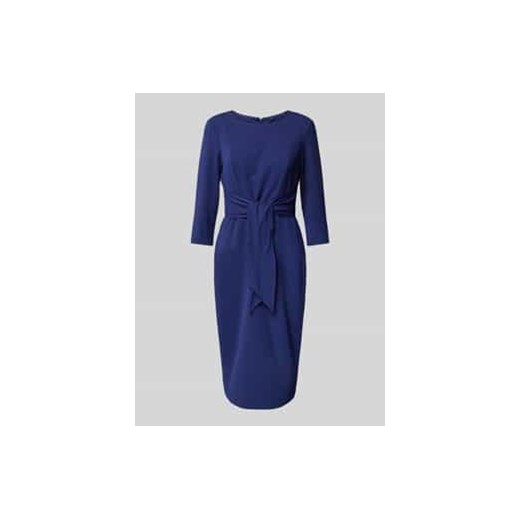 Sukienka koktajlowa o długości do kolan z wiązanym detalem ze sklepu Peek&Cloppenburg  w kategorii Sukienki - zdjęcie 178339210