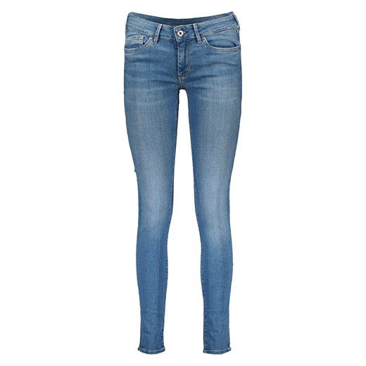 Pepe Jeans Dżinsy - Skinny fit - w kolorze niebieskim ze sklepu Limango Polska w kategorii Jeansy damskie - zdjęcie 178339940