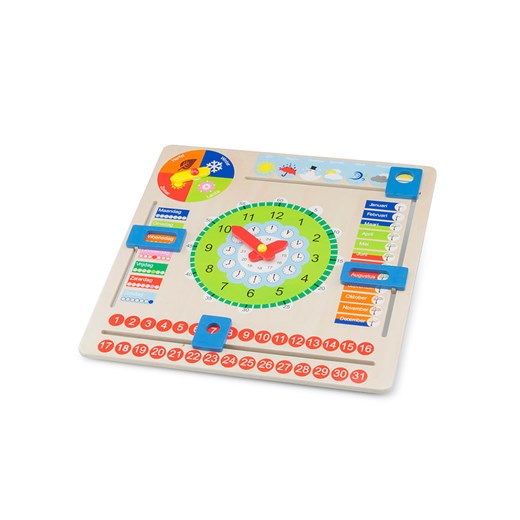 New Classic Toys Zegar kalendarzowy &quot;Dutch&quot; - 3+ ze sklepu Limango Polska w kategorii Zabawki - zdjęcie 178339970