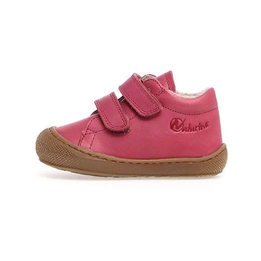 Naturino Skórzane sneakersy &quot;Cocoon&quot; w kolorze różowym ze sklepu Limango Polska w kategorii Buty zimowe dziecięce - zdjęcie 178340073