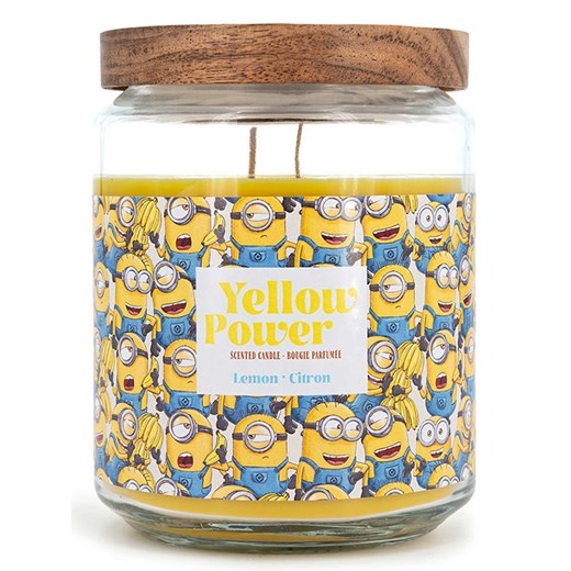 Minions Świeca zapachowa &quot;Minions Yellow Power&quot; - 510 g ze sklepu Limango Polska w kategorii Świece i dyfuzory - zdjęcie 178340111