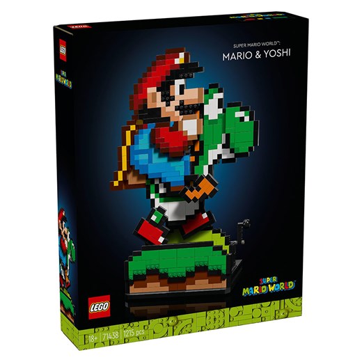 LEGO LEGO® Super Mario™ 71438 &quot;Mario &amp; Yoshi&apos;&apos; - 18+ ze sklepu Limango Polska w kategorii Zabawki - zdjęcie 178340432