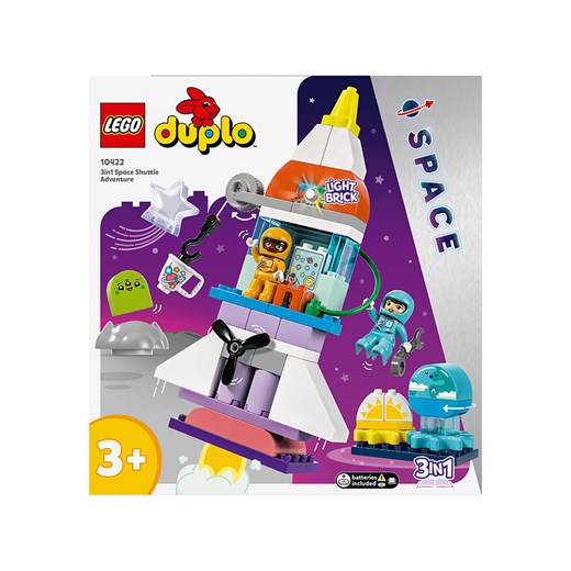 LEGO LEGO® DUPLO® 10422 &apos;&apos;3-in-1 Space Shuttle for Many Adventures&apos;&apos; - 3+ ze sklepu Limango Polska w kategorii Zabawki - zdjęcie 178340461