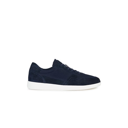 Geox Skórzane sneakersy &quot;Kennet&quot; w kolorze granatowym ze sklepu Limango Polska w kategorii Buty sportowe męskie - zdjęcie 178341412