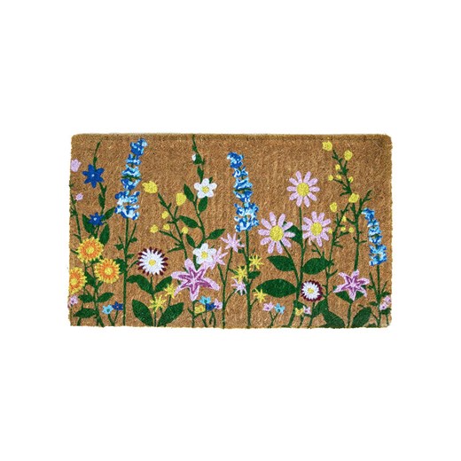 Mars &amp; More Wycieraczka &quot;Wild Flowers&quot; ze wzorem - 50 x 75 cm ze sklepu Limango Polska w kategorii Dom - zdjęcie 178341683