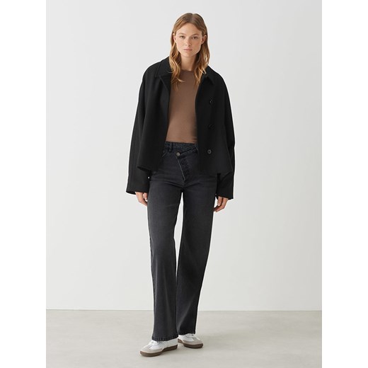 OPUS Dżinsy &quot;Marli&quot; - Slim fit - w kolorze antracytowym ze sklepu Limango Polska w kategorii Jeansy damskie - zdjęcie 178341712