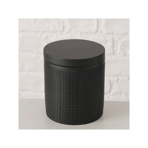 Boltze Pojemnik &quot;Bathy&quot; w kolorze czarnym - wys. 10,7 x Ø 9,2 cm ze sklepu Limango Polska w kategorii Pojemniki kuchenne - zdjęcie 178341870