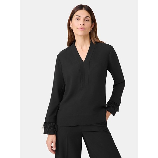 Gerry Weber Bluzka w kolorze czarnym ze sklepu Limango Polska w kategorii Bluzki damskie - zdjęcie 178341960
