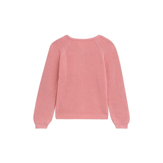 Sweter dziewczęcy różowy Danamade na wiosnę 