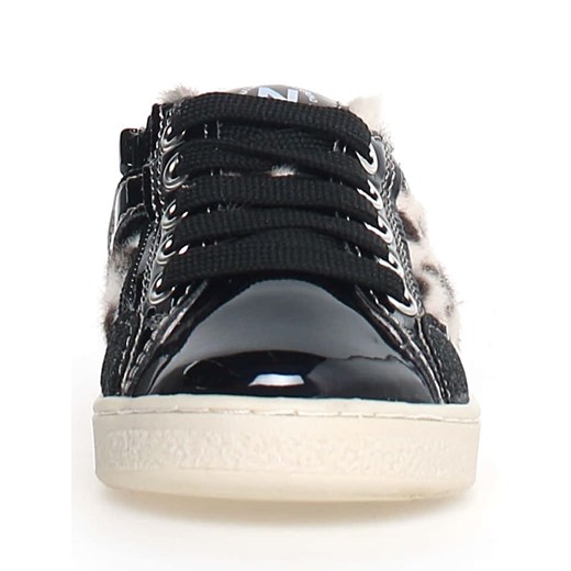 Trampki dziecięce Naturino wiosenne wiązane ze skóry 