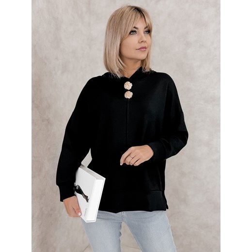 bluza zoryn czarna one size ze sklepu UBRA w kategorii Bluzy damskie - zdjęcie 178344504