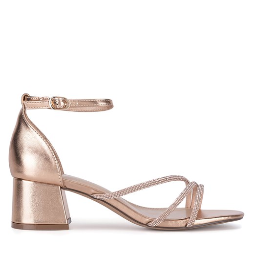 Sandały JENNY LS5664-13 Złoty 38 eobuwie.pl