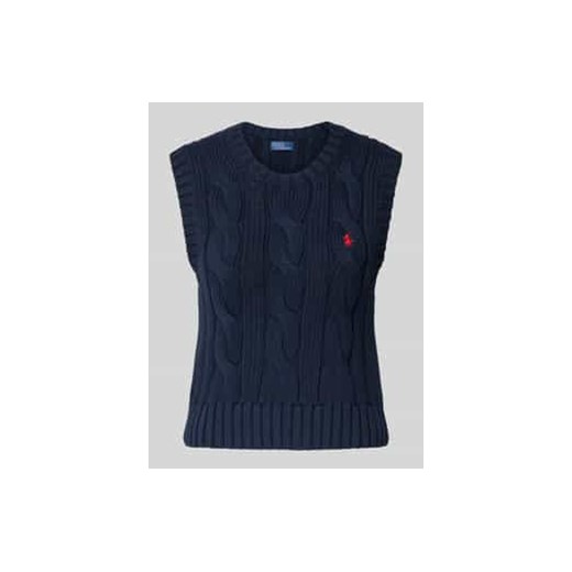 Bezrękawnik z wyhaftowanym logo ze sklepu Peek&Cloppenburg  w kategorii Kamizelki damskie - zdjęcie 178345384