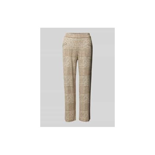 Spodnie z elastycznym pasem model ‘Sue Wide Chic’ ze sklepu Peek&Cloppenburg  w kategorii Spodnie damskie - zdjęcie 178345400