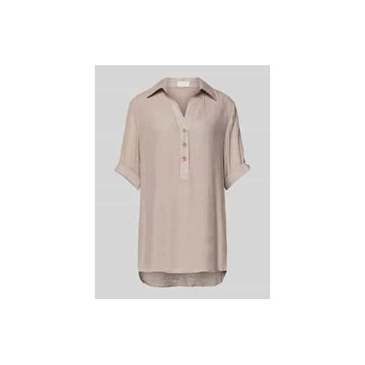 Bluzka o kroju regular fit z wykładanym kołnierzem ze sklepu Peek&Cloppenburg  w kategorii Bluzki damskie - zdjęcie 178345433