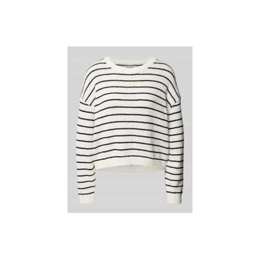 Sweter z dzianiny z obniżonymi ramionami ze sklepu Peek&Cloppenburg  w kategorii Swetry damskie - zdjęcie 178345563