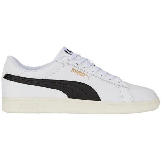 Buty Puma Smash 3.0 L 390987 03 białe ze sklepu ButyModne.pl w kategorii Trampki męskie - zdjęcie 178346111