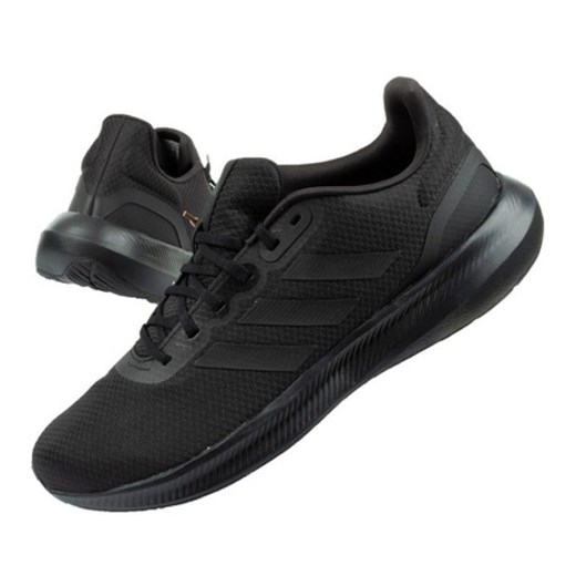 Buty sportowe adidas Runfalcon 3.0 M HP7544 czarne ze sklepu ButyModne.pl w kategorii Buty sportowe męskie - zdjęcie 178346143