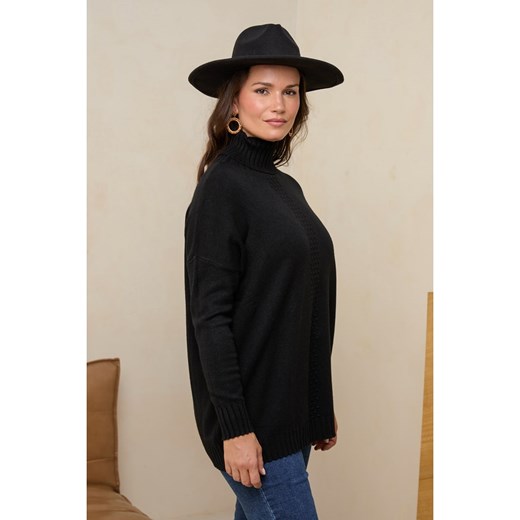 Soft Cashmere Golf w kolorze czarnym Soft Cashmere 38/40 wyprzedaż Limango Polska