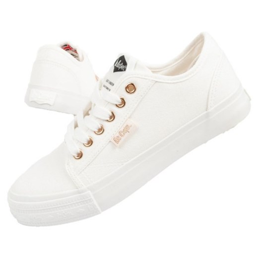 Buty Lee Cooper LCW-24-31-2201L białe ze sklepu ButyModne.pl w kategorii Trampki damskie - zdjęcie 178348773