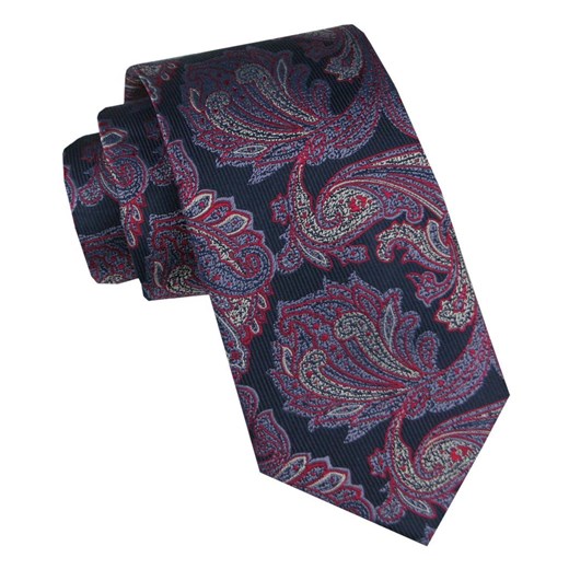 Elegancki i Modny Krawat Jedwabny - Alties - Duże Kwiaty KRALTSJ0018 ze sklepu JegoSzafa.pl w kategorii Krawaty - zdjęcie 178348922