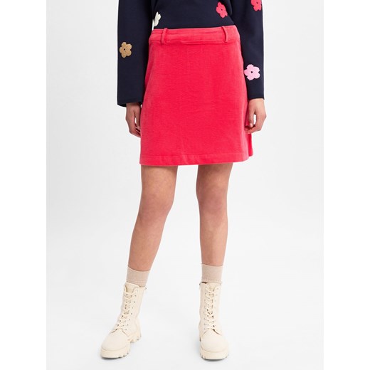 Nümph Spódnica damska - NUDeanna Kobiety Bawełna koralowy jednolity ze sklepu vangraaf w kategorii Spódnice - zdjęcie 178349124