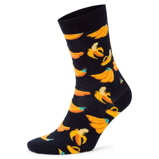 Happy Socks Skarpety unisex Mężczyźni Bawełna granatowy wzorzysty ze sklepu vangraaf w kategorii Skarpetki męskie - zdjęcie 178349134
