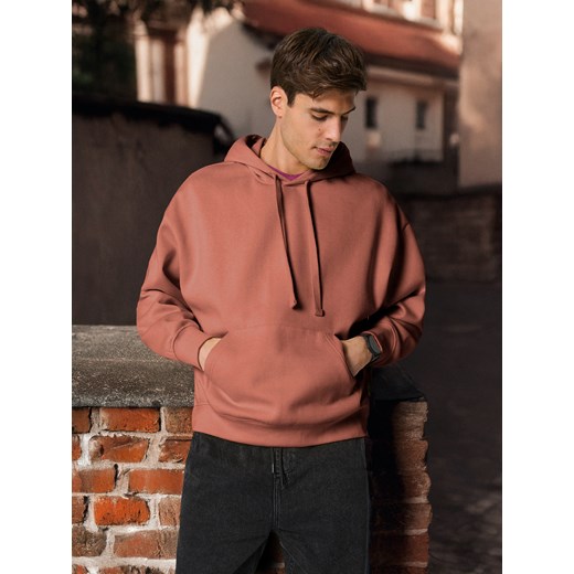 Sinsay - Bluza comfort - pomarańczowy Sinsay 3XL Sinsay